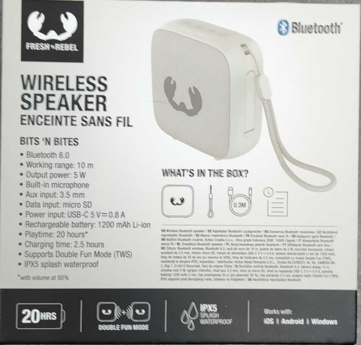 Boxa Wireless Fresh n Rebel - Enceinte Sans Fil [#11779#]