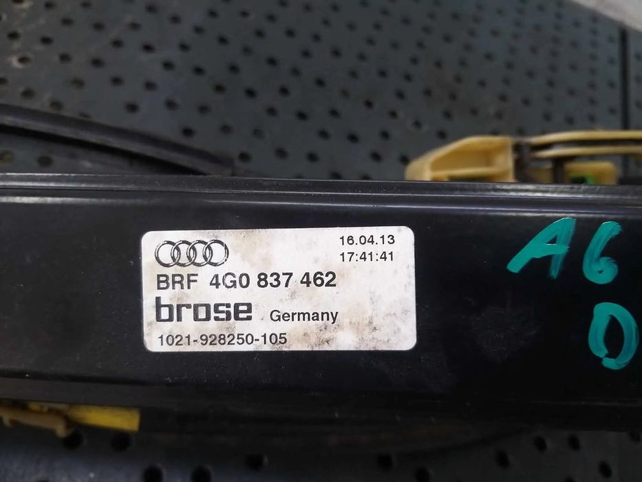 Macara geam electric dreapta fata audi a6 c7 4g 4g0837462