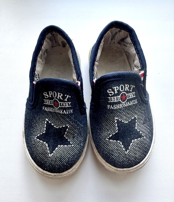 Детские слипоны (мокасины)