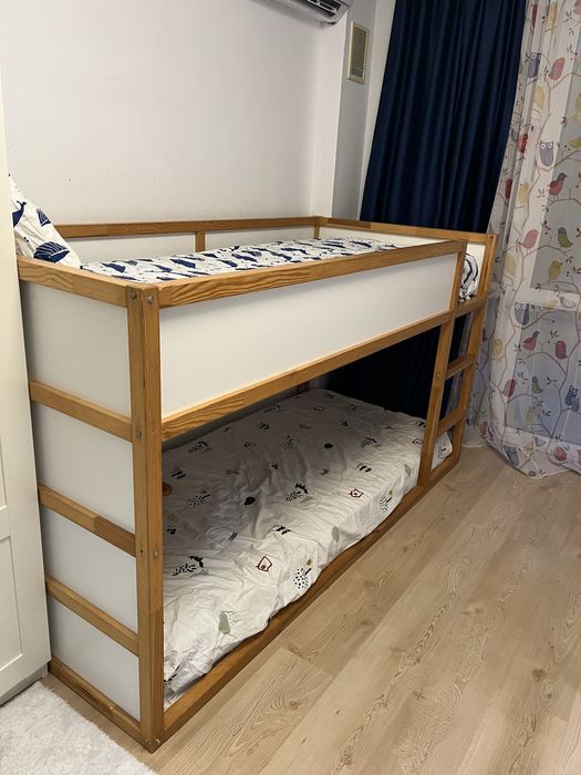 Ikea KURA двуетажно легло