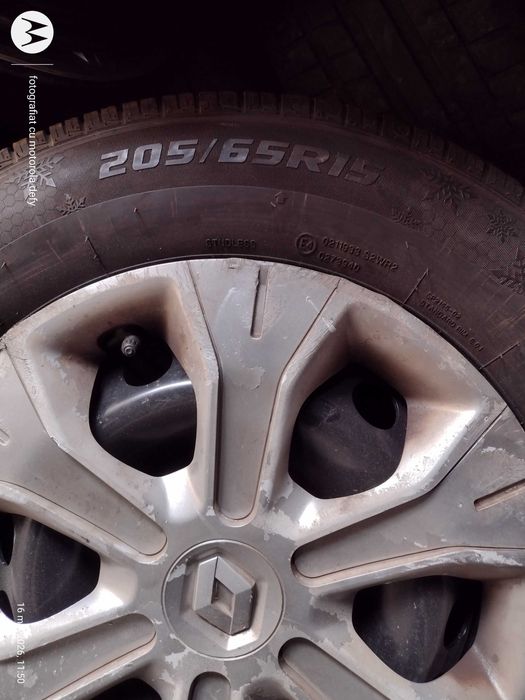 Jantă structurata r16 Renault și rezerve Renault 5x114,3 r15 r16