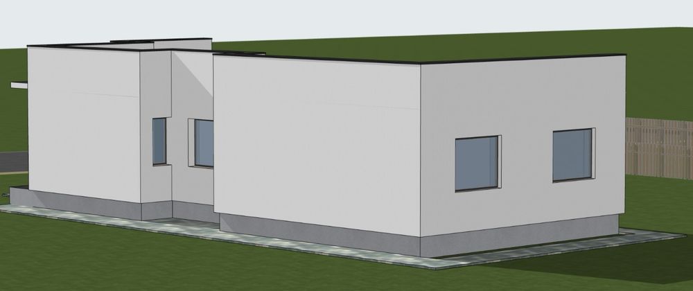 Ansamblu 8 case stil mediteranean