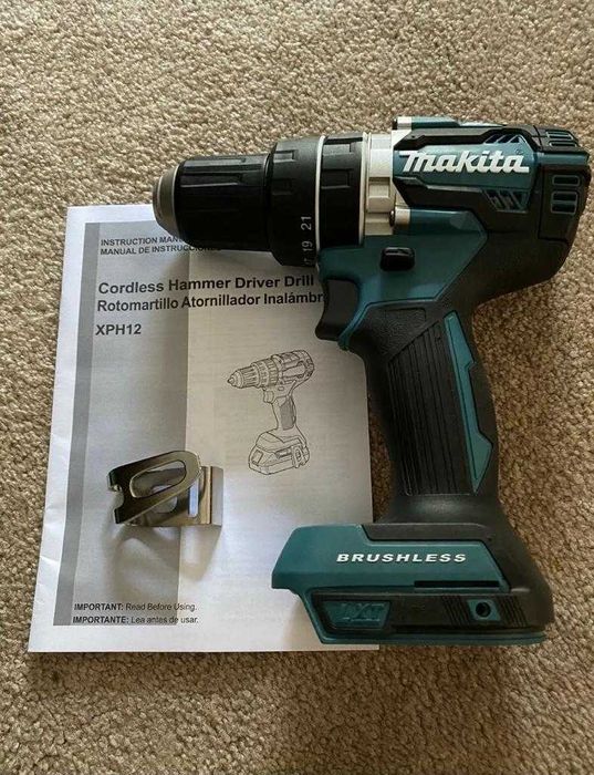 Makita XPH12Z (DHP484Z) шуруповерт Макита 54 H-m