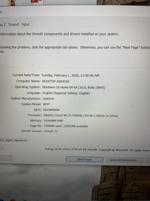 Vand laptop gaming Lenovo Legion y520