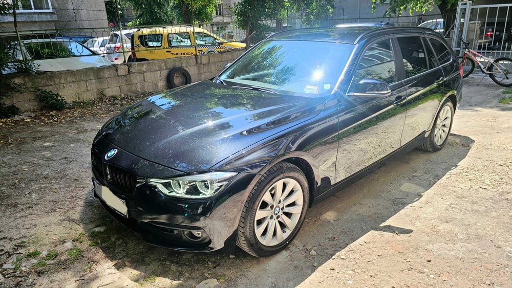 Продавам БМВ Ф31 2019г, 2.0D -190 k.c, два комплекта гуми.