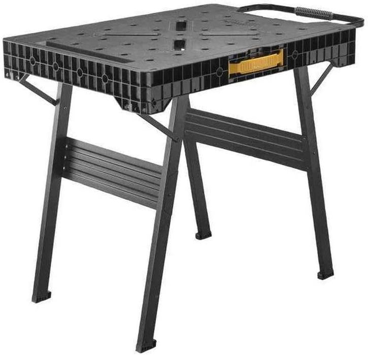 Banc de lucru pliabil STANLEY FATMAX Express - Suprafață de lucru portabilă cu capacitate de încărcare de 450 kg, compatibilă cu cleme greutate 10 kg
