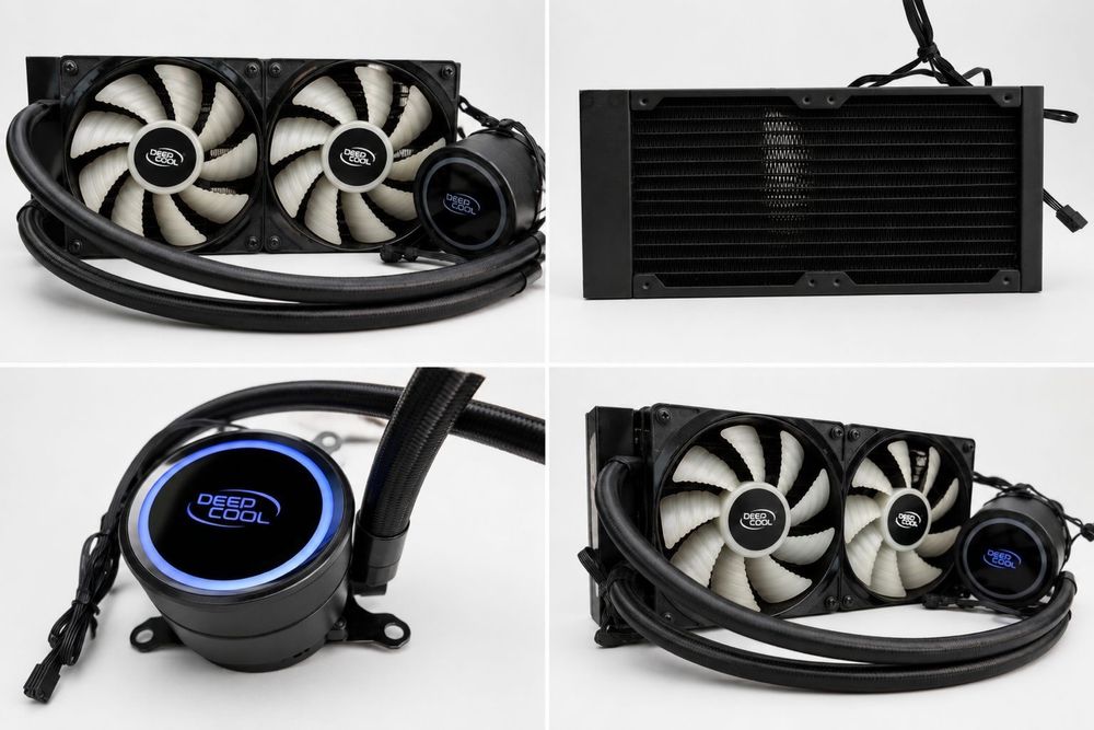 Cooler AIO DeepCool 240mm RGB / Watercooling procesor