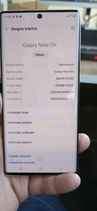 Samsung galaxy note 10+ 256 giga