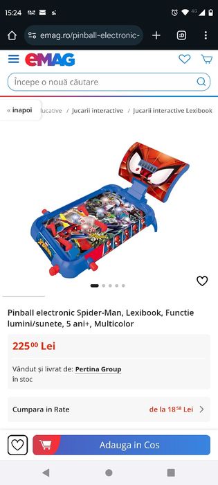 Jucărie PINBALL pentru copii !