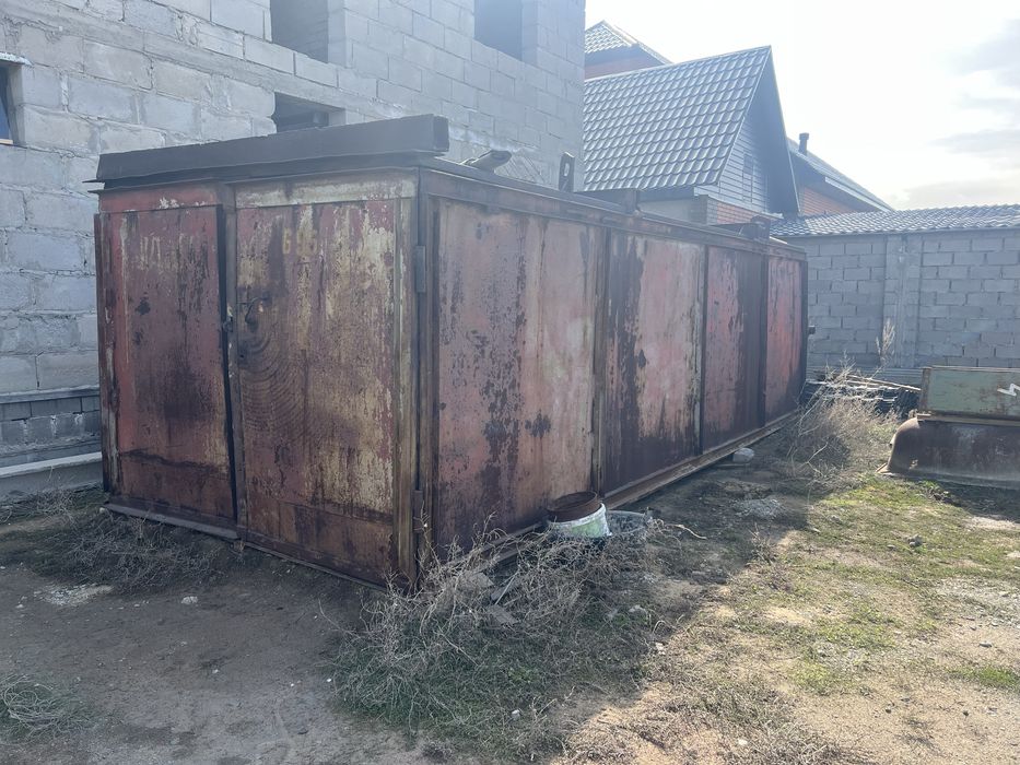 Гараж металлический