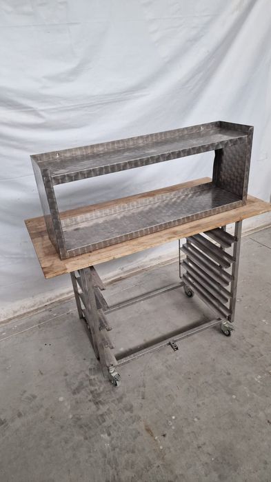 Рафт / полица за стена изцяло от неръждаема стомана