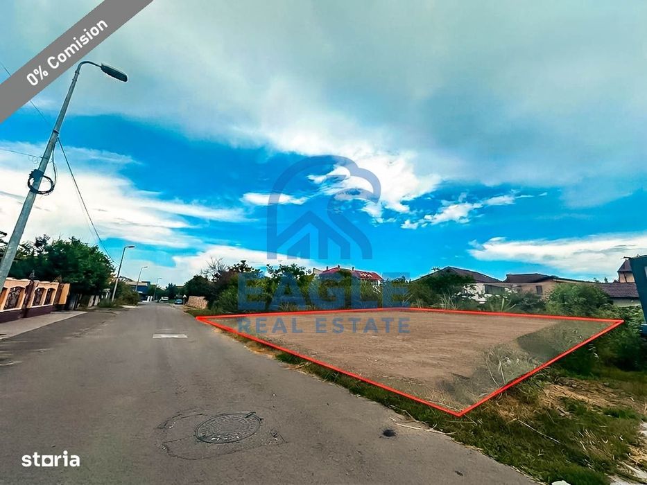 Elvila - Teren intravilan 323 mp cu 13.5 deschidere toate utilitatile