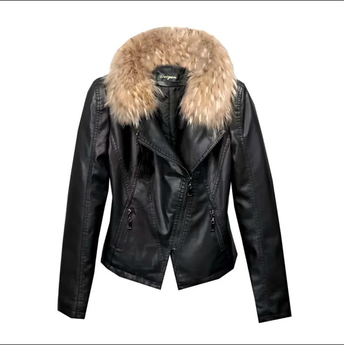 Куртка кожанная