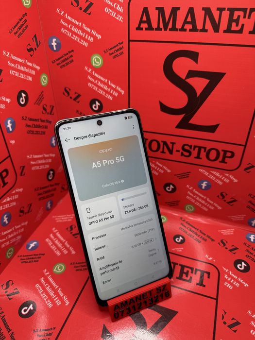 Oppo A5 Pro 5G Amanet SZ Non Stop