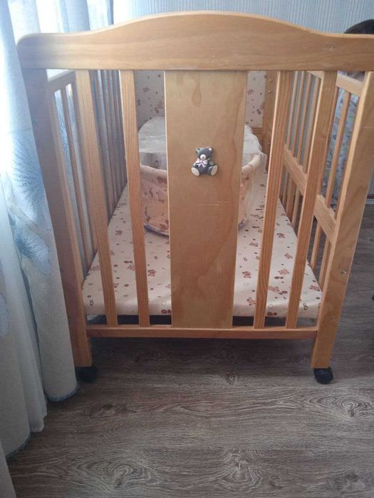 кроватка детская деревянная б/у