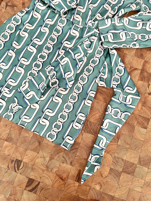 Rochie scurtă cu imprimeu geometric, mărimea M - Zara