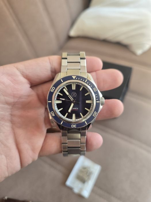 Zelos Swordfish V2 300m Diver NH35 Midnight Blue