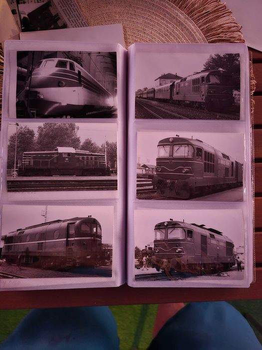 Locomotive cu abur, trenuri, vagoane...