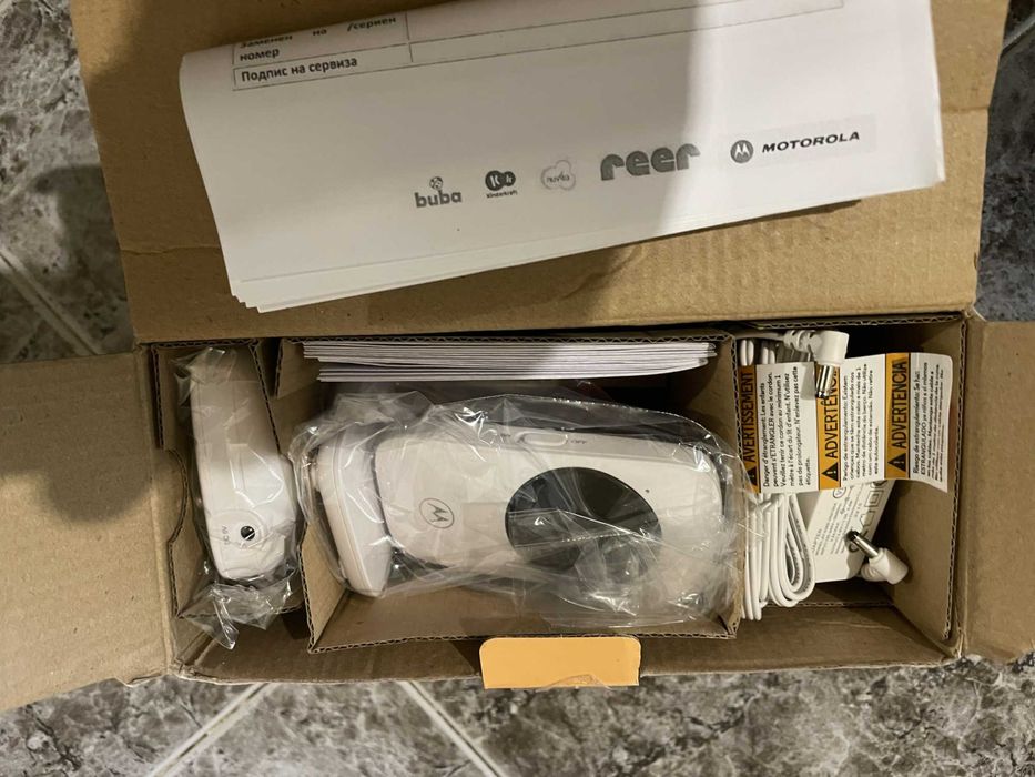 Нов видео бебефон Motorola VM482