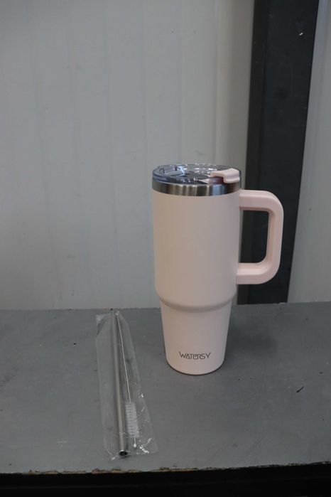 WATERSY Пътна чаша  – 891 мл, слонова кост/бежов