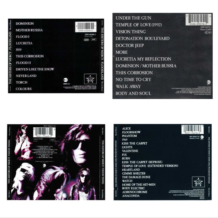 The Sisters of Mercy - Colectie CD