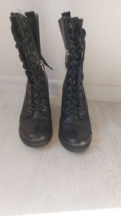 Дамски боти естествена кожа