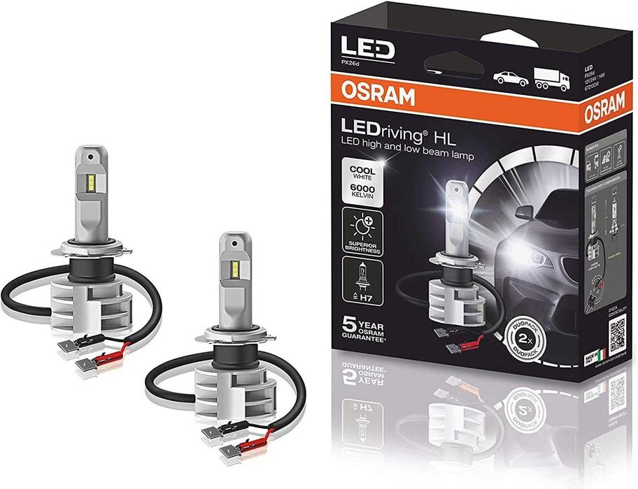 *Becuri LED auto-Osram H7-Ledriving HL