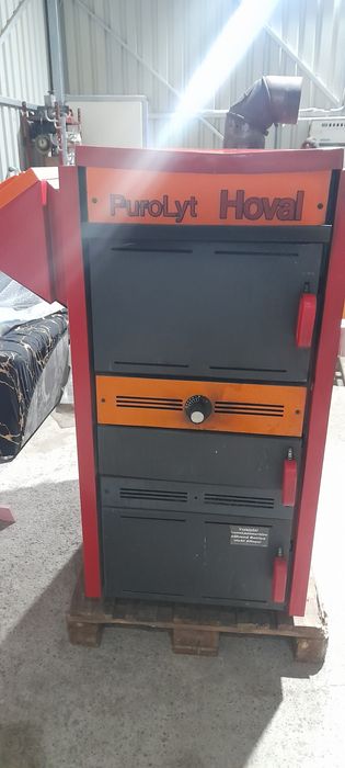 Centrala pe lemne cu ventilator 20 kw,Hoval