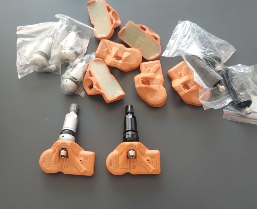 Senzori Presiune roti Originali BMW cu valve metalice.