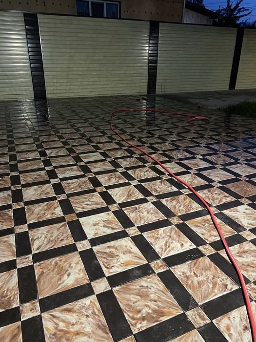 Укладка брусчатки