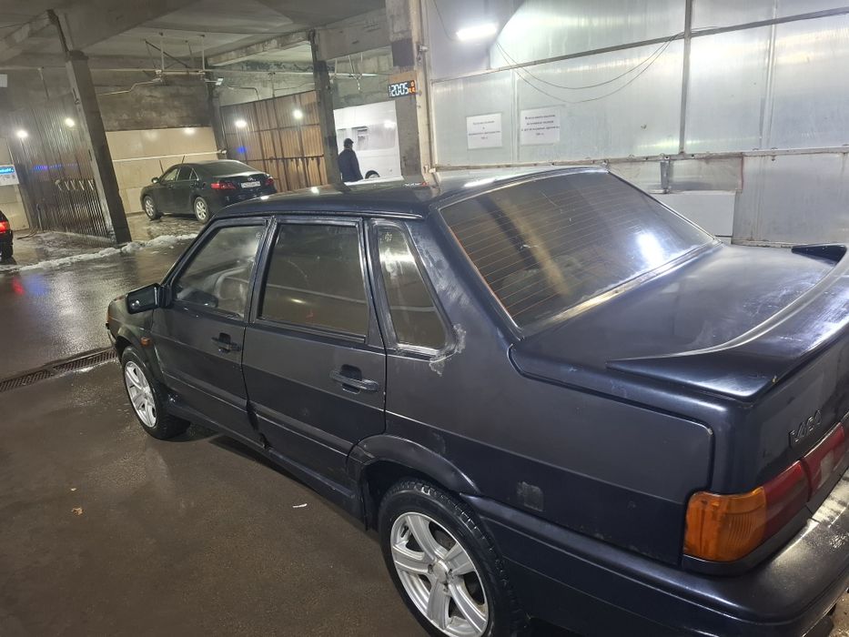 Ваз2115. Чёрного цвета