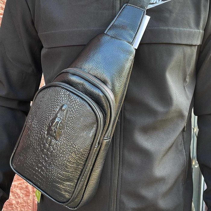 Сумка барсетка через плечо, бананка (654-1)