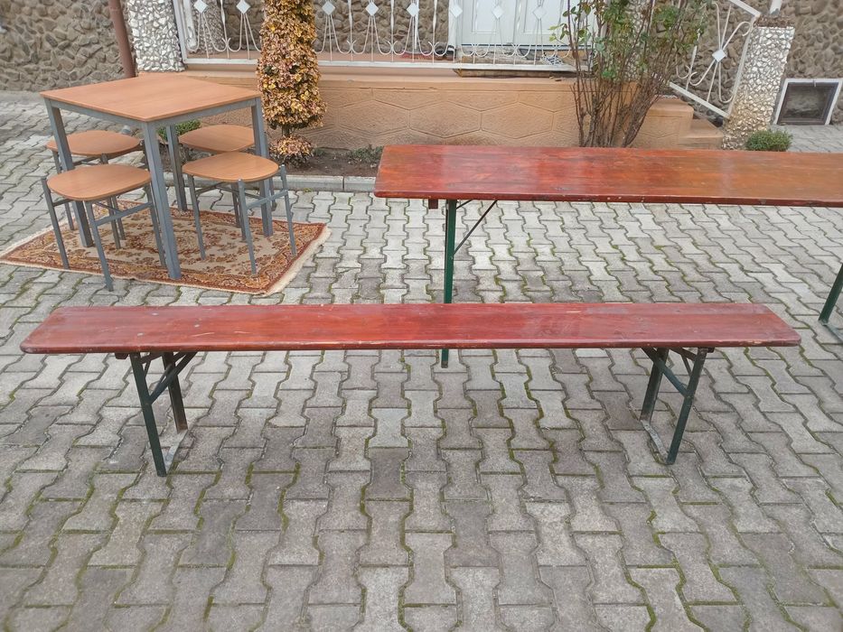 Mese Berărie / Set Mese Berarie pliabile