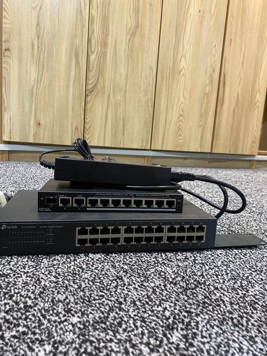 Tp-link 24 port, 8-port 5g intrnet kabel