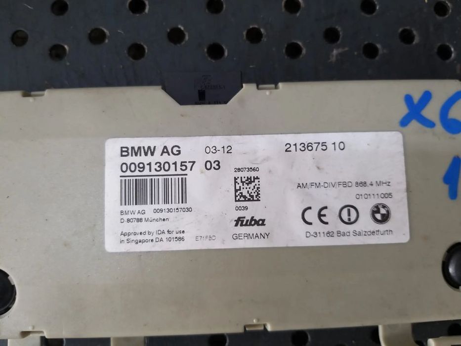 Modul amplificator antena bmw x6 e71 21367510 00913015703