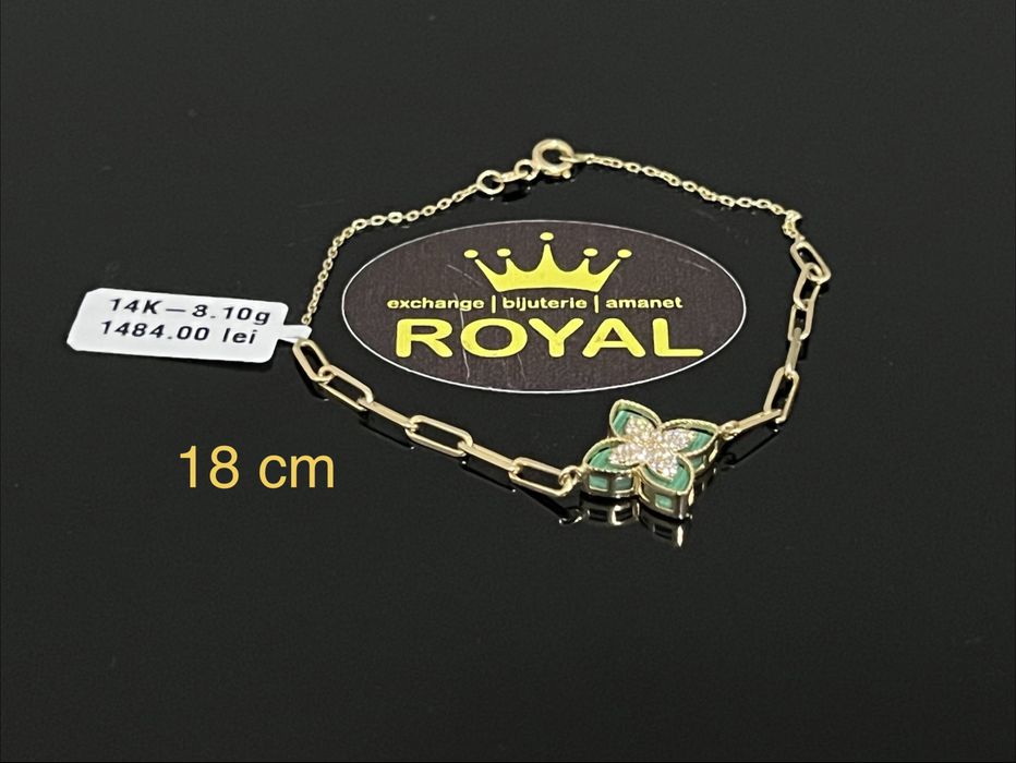Bijuteria Royal CB : Bratara dama aur 14k 585   3,10g gr