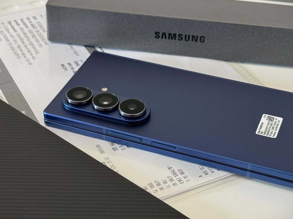 Бартер! 24м.Гаранция! 1TB/16GB Samsung Galaxy Z Fold 7 Blue Shadow (Син)