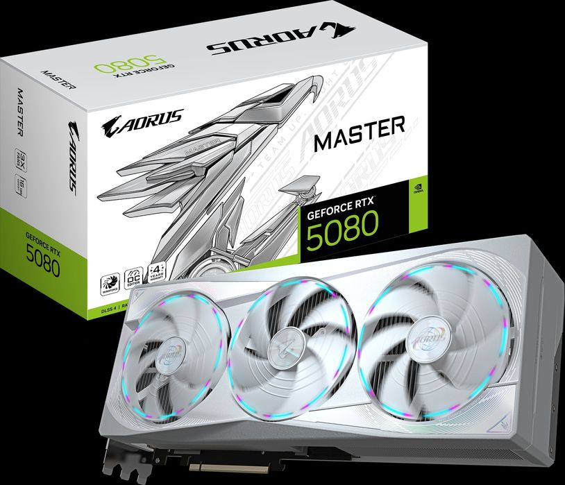 Видеокарта rtx 5080 gigabyte aorus master