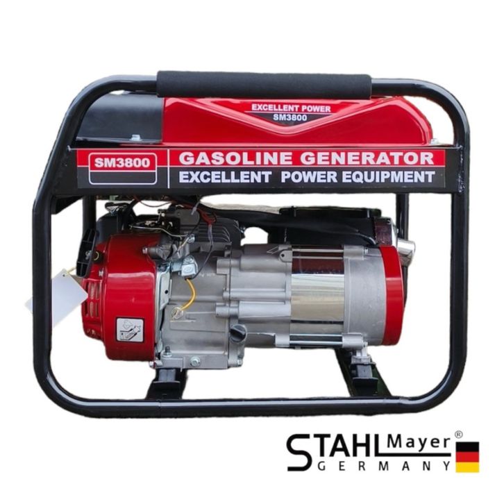 Немски четиритактов монофазен генератор за ток STAHLMAYER 3,8kW-Агрега