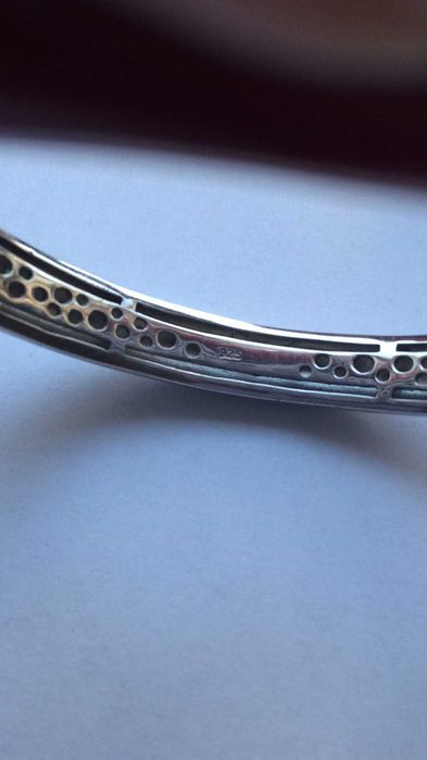 Браслет и перстень из серебра