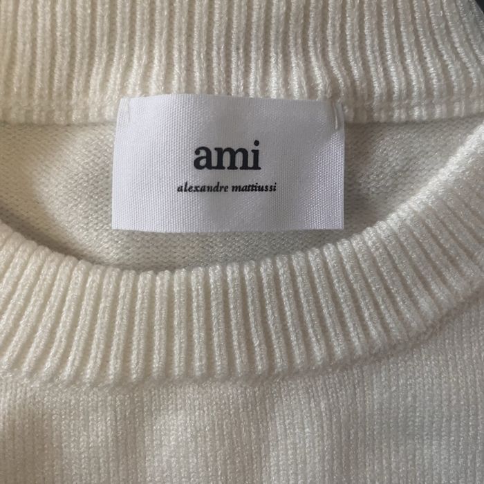 Чисто нов AMI Paris пуловер – Бял, М размер
