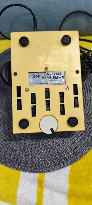 Telefon cu disc made în România anii '70 '80