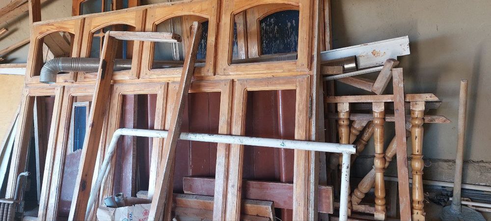 Тахта, эшик, дераза, котел, корка