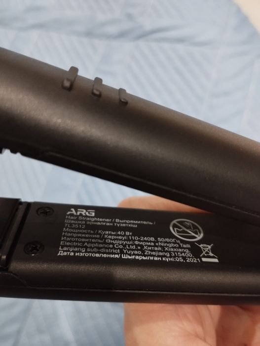Выпрямитель для волос ARG TL-3512