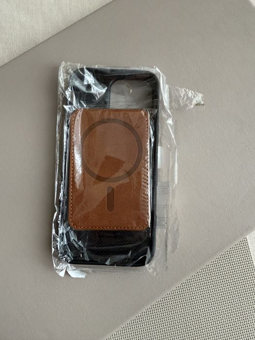 Iphone 16 Pro Max Case  Стилна Кожена Калъфка Айфон 16 Про с портмоне