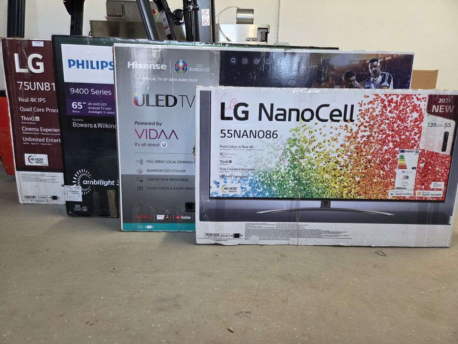 Vand televizoare noi cu defect