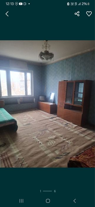 Бир хоналиг уй ижарага берилади . Ахунбабаевский массив за канал