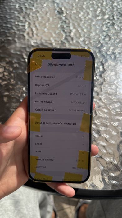 iPhone 15 Pro Blue Titanium