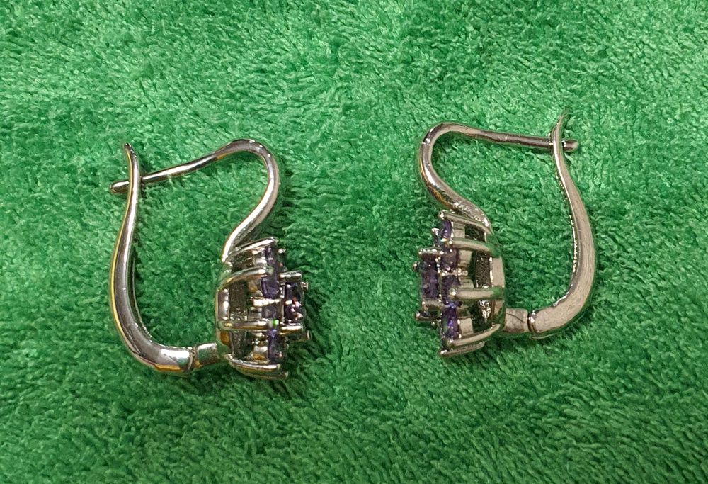 Серьги стерлинговое серебро