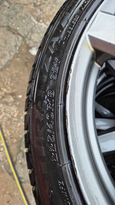 VW,MERCEDES джанти с гуми 225/40/18 7,5J×18 ET50 5×112 цо 56,6 до 66,